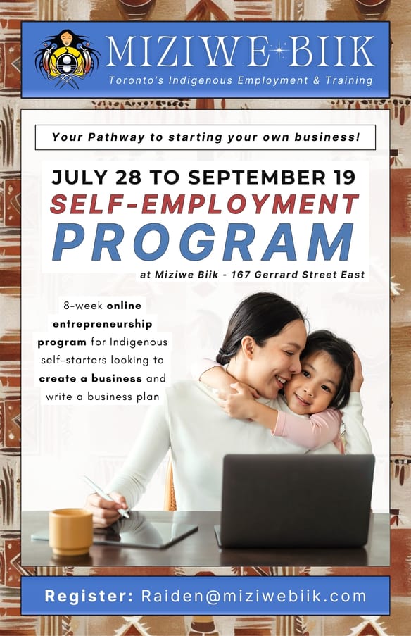 Self-Employment Program 💻 July 28 to September 19