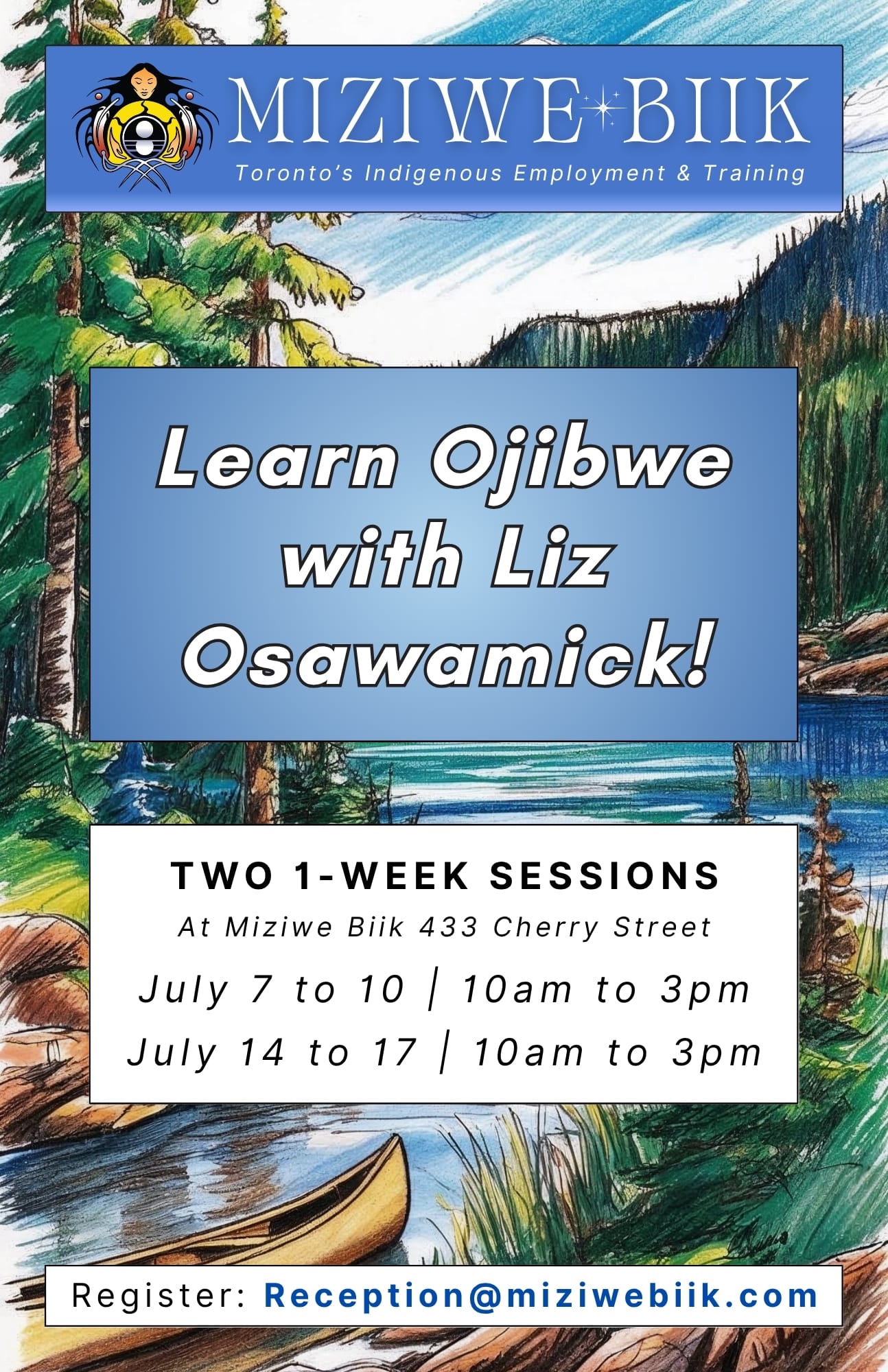 Learn Ojibwe with Liz Osawamick 🛶