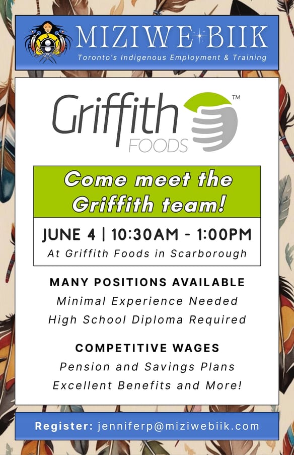 Griffith Foods Job Fair 🍞 June 4
