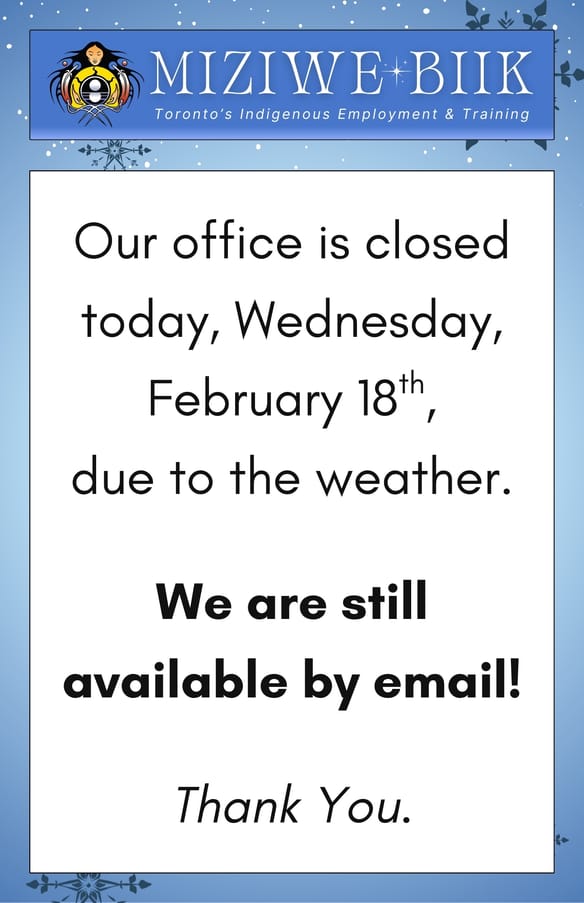 Our office is closed ❄️ February 18