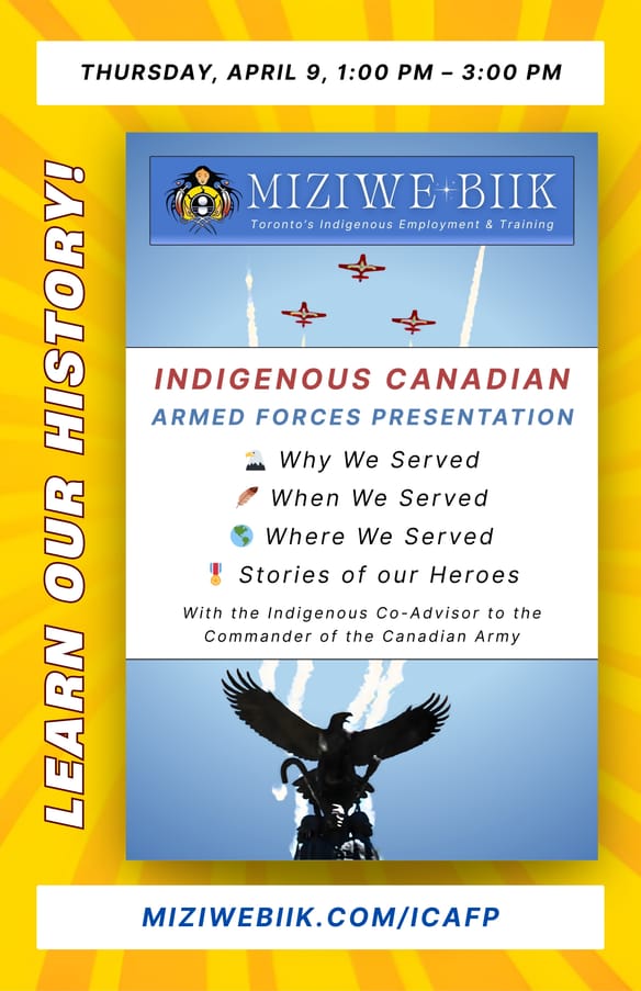 Indigenous Canadian Armed Forces Presentation 🦅